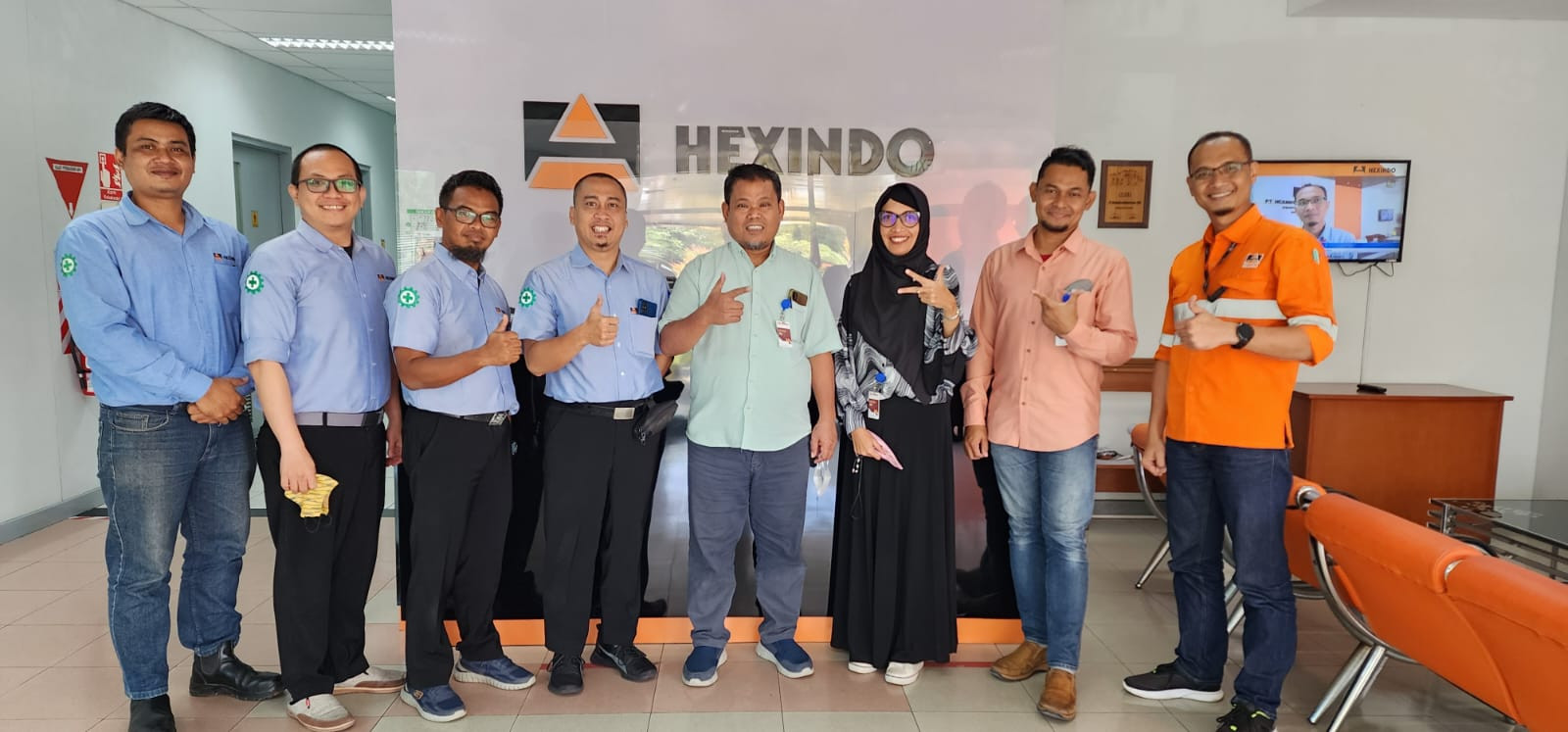 Kunjungan Program Studi Teknik Mesin ke kantor PT Hexindo Adiperkasa dalam rangka pembahasan implementasi kerjasama DUDI dengan Perguruan Tinggi